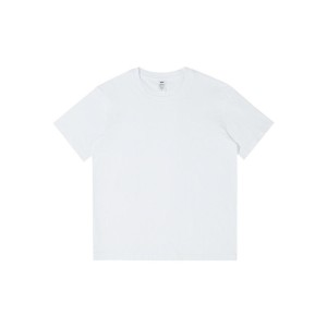 Heavyweight 230g Cotton T-Shirt Men's Summer Short Sleeve Tee, Relaxed Fit Plain Casual Streetwear