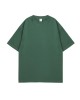 Plain Color 220g Cotton T-Shirt for Men and Women, Oversized Drop Shoulder Tee, Unisex Casual Short Sleeve