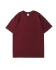 Plain Color 220g Cotton T-Shirt for Men and Women, Oversized Drop Shoulder Tee, Unisex Casual Short Sleeve