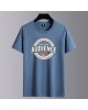 Men's Cotton T-Shirt Short Sleeve Casual Loose Fit Tee Top Basic Breathable Summer
