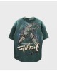 Men's Streetwear Graphic Print T-Shirt Summer Loose Fit Casual
