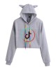 TikTok Inspired Letter Print Hoodie Women's Loose Fit Casual Streetwear