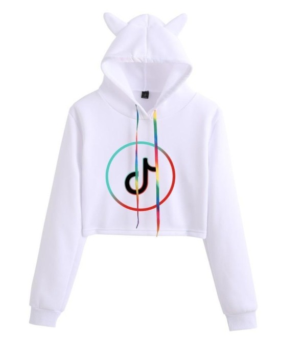 TikTok Inspired Letter Print Hoodie Women's Loose Fit Casual Streetwear