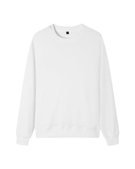 Oversized Cotton Hoodie Unisex Crewneck Sweatshirt for Men and