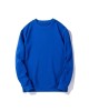 Unisex Plain Hoodie Long Sleeve Crewneck Sweatshirt for Men and