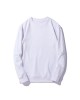 Unisex Plain Hoodie Long Sleeve Crewneck Sweatshirt for Men and