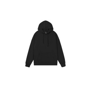 Oversized Unisex Drop Shoulder Hoodie Plain Color Pullover
