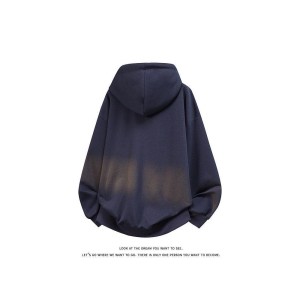 Color-Block Zip-Up Hoodie for Men and Women | Oversized Couple Sweatshirt Casual Streetwear Jacket with